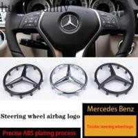 ราคา Hys Mercedes Benz 52MM 57MM พวงมาลัยมาตรฐาน W204 ใหม่ class C class B class E class s gla class AMG โลโก้รถ (28221077169)