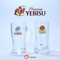 ราคา ของแท้! แก้วเบียร์ Yebisu มีหู แบรนด์ Yebisu สินค้าจากญี่ปุ่น (24700207319)