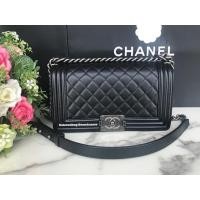 ราคา Chanel Boy 10” Black Caviar RHW Holo25 (1248886665)