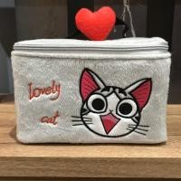 ราคา กระเป๋าเครื่องสำอาง #ลายแมวจี้ (6904789901)