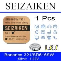 ราคา ถ่านกระดุม Seizaiken 321 / SR616SW Watch Battery Button Coin Cell (ลดล้างสต๊อก) 50% (2159287220)