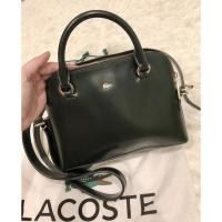 ราคา used Lacoste สภาพ ดีมาก กระเป๋าลาคอสแท้ 100% (6345932513)