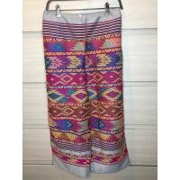ราคา กางเกงผ้าทอลายทรงขาคุณนาย (3943890221)