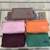 ราคา แท้ กระเป๋าเครื่องสำอางค์ Longchamp Le pliage cosmetic bag ป้ายห้อยคิงเพาเวอร์ (7950312837)