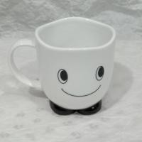 ราคา แก้วเซรามิกหน้ายิ้ม สีขาว (5754723523)