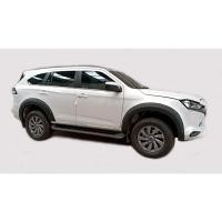 ราคา คิ้วล้อ ซุ้มล้อ คิ้วขอบล้อ Isuzu Mux 2021 ขนาด 6 นิ้ว รุ่นมีหมุด สีดำด้าน (15312073458)