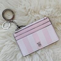 ราคา แท้ Victoria’s Secret Card Case Keychain กระเป๋าใส่บัตร การ์ด เหรียญ ห้อยกุญแจทพวงกุญแจ วิคเตอเรียซีเครต (24091361185)