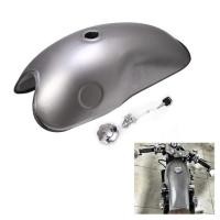 ราคา Cafe Racer รถจักรยานยนต์ Universal 10L 2.6 แกลลอนถังน้ํามันเชื้อเพลิงเหล็ก Unpaintd สําหรับ Suzuki Yamaha Honda 750 CB400 XJR400 (24728902700)