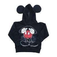 ราคา เสื้อกันหนาวเด็ก 3-4 ปี แบรนด์แท้ DISNEY เสื้อกันหนาว เด็ก มิกกี้เมาส์ mickey mouse มิกกี้ สีดำ มีหมวก มีฮู้ด shopee (5172245509)