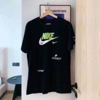 ราคา เสื้อยืดสีดำ Nike สีเขียว (6143825864)