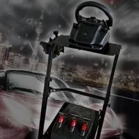 ราคา ค็อกพิท ขาตั้งสำหรับจอยพวงมาลัย Half cockpit wheel stand(ไม่รวมจอยพวมมาลัย)รองรับLogitech ThrustmasterและFanatec (27917197931)