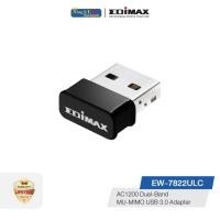 ราคา EDIMAX (EW-7822ULC) AC1200 Dual-Band 11AC Wave 2 MU-MIMO อุปกรณ์รับสัญญาณ Wi-Fi USB 2.0 NANO adapter (957982004)