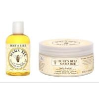 ราคา Burt's Bees Mamy Bee #Nourishing body oil 115ml.#Belly Butter (3340560946)