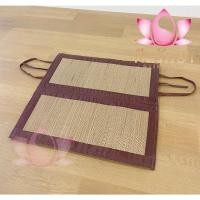 ราคา เบาะนั่งสมาธิเสื่อกก รุ่นพกพา แบบพับได้ ขนาด 60*60CM อาสนะรองนั่ง เสื่อกก บุฟองน้ำ (22827423587)