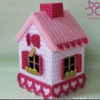 ราคา กล่องทิชชูปักไหมพรม ขนาด12×12×24cm (7222204568)
