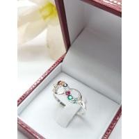 ราคา แหวนอินฟินิตี้พลอยนพเก้าแท้ถูกต้องตามตำรา (4052380426)