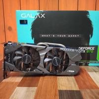 ราคา VGA (การ์ดจอ) Nvidia Galax GTX 970 4gb DDR5 ต่อไฟ 8+6 ping สภาพ มือ1 พร้อมกล่อง (8112769098)