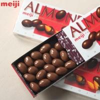 ราคา ญี่ปุ่นนำเข้าอินเทอร์เน็ตคนดังขนม Meiji meij รสอัลมอนด์ถั่วอัลมอนด์แซนวิชช็อกโกแลตกล่องของขวัญสำหรั (25967262956)