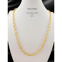 ราคา สร้อยคอลายโซ่เรือ สร้อยอิตาลีหุ้มผิวทอง18k(ความยาว26-28นิ้ว) (24442087797)