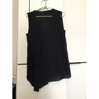 ราคา เสื้อ zara สีดำ size xs จับจีบตรงเอว (14007581415)