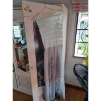 ราคา เดรสยาว ออกงาน สีเทา มือสอง (12295179880)