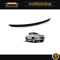 ราคา คิ้วฝากระโปรงหน้า โตโยต้า ไอลัค รีโว้ สี ดำด้าน Hilux Revo SR5 Toyota 2 , 4 ประตู ปี2015-2017 (4277401881)