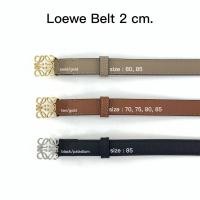ราคา New✅ Loewe belt ❤️ 2cm ของแท้% สอบถามก่อนนะคะ (29917635582)