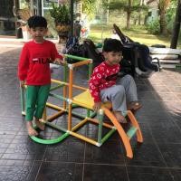 ราคา สไลเดอร์ปืนป่ายอันปังแมน. บันไดมีเสียงปิ๊บๆ สภาพสวย 85%(มือสอง) (4518829750)