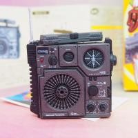 ราคา Glico Timeslip: Miniature Retro National Panasonic 3-Band RF-877 Radio (12887456830)