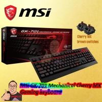 ราคา Msi GK-701 Cherry MX Brown Mechanical Switch คีย์บอร์ดเกม (24016659031)