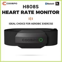 ราคา Coospo H808S เซนเซอร์วัดอัตราการเต้นของหัวใจ โหมดคู่ ANT บลูทูธ พร้อมสายรัดหน้าอก สําหรับ Wahoo Garmin Zwift Sports Monitor (23880958214)