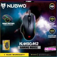 ราคา เมาส์เกมมิ่ง NUBWO Mouse Gaming Macro รุ่น NM-90M2 BLACK ★★ประกันศูนย์ 1 ปี (2134851056)