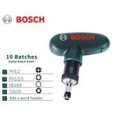 ราคา BOSCH ชุดดอกไขควง10 ชิ้น รุ่น 2607019510 (ไขควงมือ) ของแท้100% (24415002208)