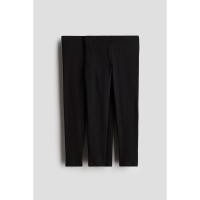 ราคา H&M(เอชแอนด์เอ็ม) เลกกิ้งแพ็ก 2 ตัว Girls 2-pack leggings 0703279_4 (28376589689)