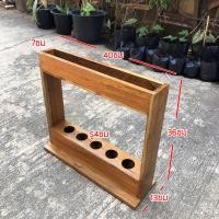 ราคา ที่เสียบไม้กวาด ที่เก็บไม้กวาด ที่ใส่ไม้ถูพื้น มีช่อง 5 รู (15611818515)