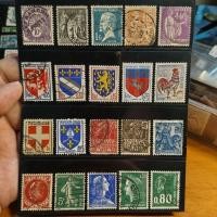 ราคา ชุดแสตมป์ฝรั่งเศส ยุคเก่า อายุกว่าร้อยปี/ ชุด 20 ดวง (27331388120)