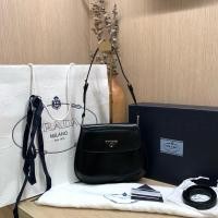 ราคา [CO240112375] Prada Cleo Brushed Shoulder Bag with Flap (25513323923)