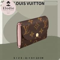 ราคา Louis Vuitton ROSALIE Coin Purse Ladies Card Holder Flip Wallet M41939 (28319135623)