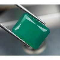 ราคา คาลซิโดนีสีเขียว (Green Chalcedony) 7.10 กะรัต (8538) (4954970023)