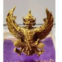 ราคา พญาครุฑ รุ่นมหาสิทธิโชครุ่นแรก วัดศาลเจ้า จ.ปทุมธานี เนื้อทองวระฆัง ซาติน (24112343862)