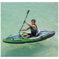 ราคา INTEX68307 เรือคายัคเป่าลมยางสำหรับคนเดียวและสองคน เรือแคนู ตาข่าย หนังยาง ล่องแก่ง (27729821411)