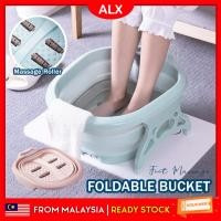 ราคา ALX พับแบบพกพาความเครียดบรรเทานวดถังลูกกลิ้งเท้าสปาอ่างล้างหน้าฟุตแช่ล้ออ่างอาบน้ํา (23568787803)