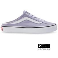 ราคา VANS OLD SKOOL MULE LANGUID LAVENDER TRUE WHITE SNEAKERS สินค้ามีประกันแท้ (20016058125)