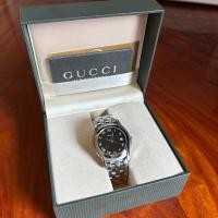 ราคา Gucci Paris 5500M Black Dial Date Boy'size (29180353148)