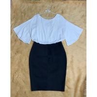 ราคา เดรส Vero modaไซส์L มือสอง มีตำหนินิดเดียว ดูรูปสุดท้าย (23573145109)