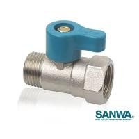 ราคา SANWA มินิบอลวาล์ว ผ.ม. 4 หุน (1/2 นิ้ว) วาล์วก้านสั้น 2 ทาง เกลียวนอก/เกลียวใน C33-01 (1648319031)