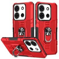 ราคา เคสไฮบริด กันกระแทก พร้อมแหวนขาตั้ง สําหรับ Infinix Smart 7 X6515 Smart 5 X657 X657C X657B (25919392982)