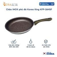 ราคา Korea King KFP-26NSF กระทะสแตนเลสเคลือบหิน (สามารถใช้กับเตาแม่เหล็กไฟฟ้าได้) (24830806500)