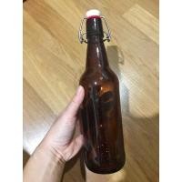 ราคา WAS Brown Glass 330ML 1 Bottle with Stopper วอสขวดแก้วสีชา ขนาด 330 มิลลิลิตร พร้อมฟ้าปิด มือสอง (12512916734)