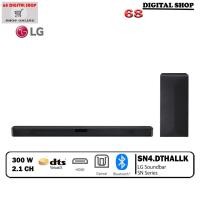 ราคา LG SoundBar SN4 ลำโพง ซาวด์บาร์ แอลจี 300W 2.1 Ch. รุ่น SN4.DTHALLK (22775402449)